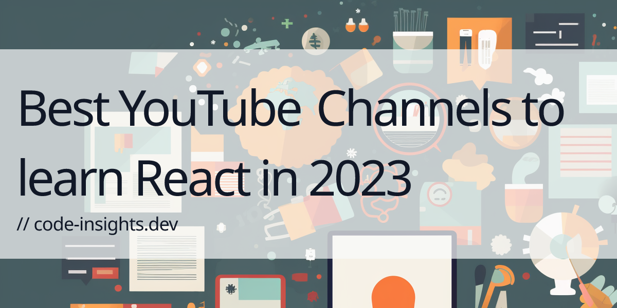 Best YouTube Channels to learn React in 2023